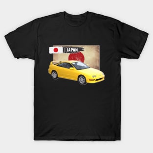 Yellow Acura Integra 1999 08 T-Shirt